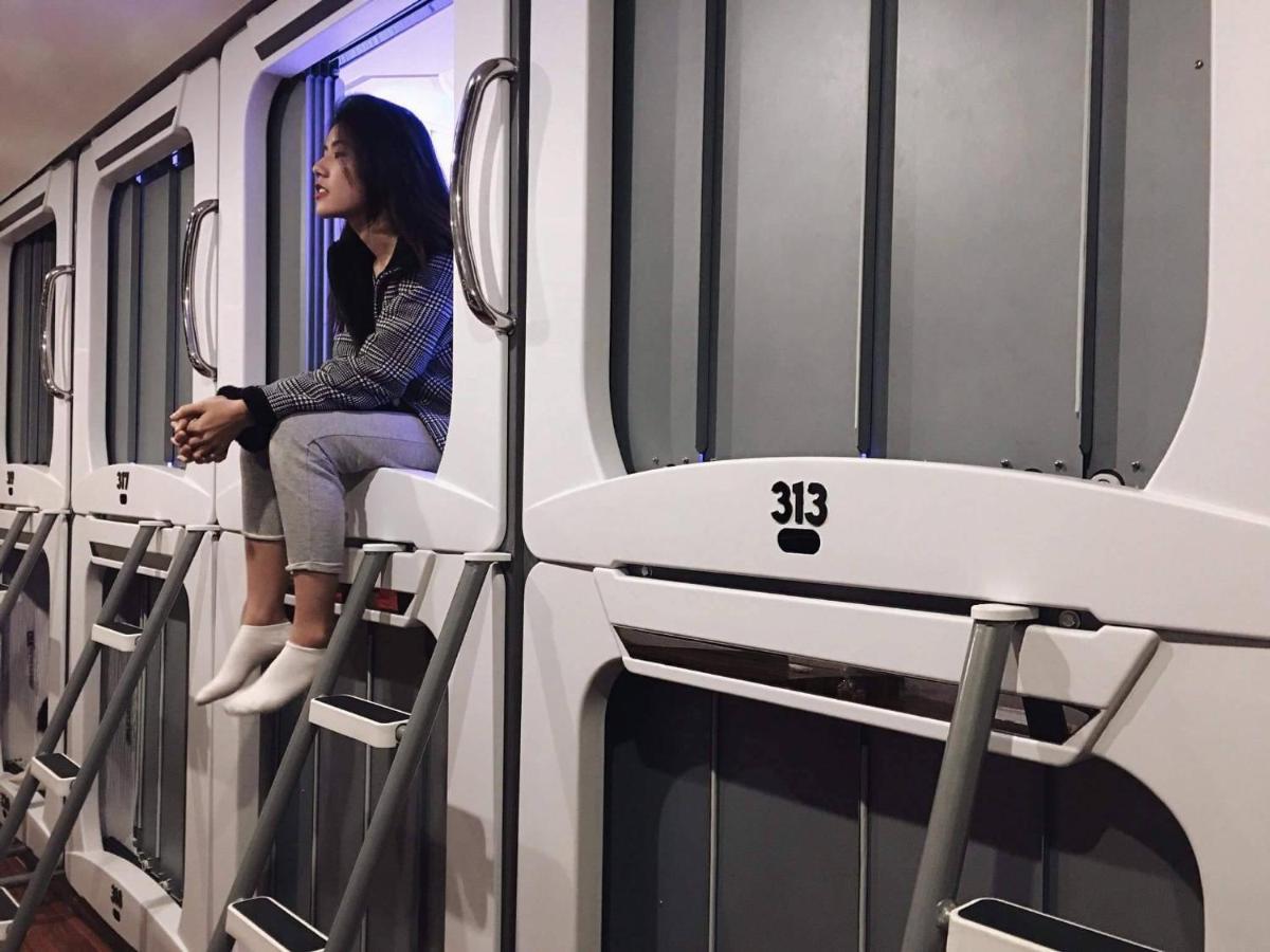 Sapa Capsule Hotel Bagian luar foto