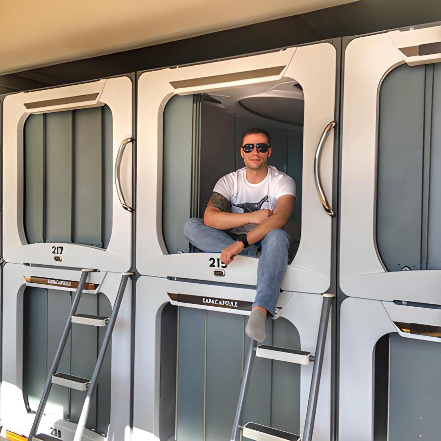 Sapa Capsule Hotel Bagian luar foto