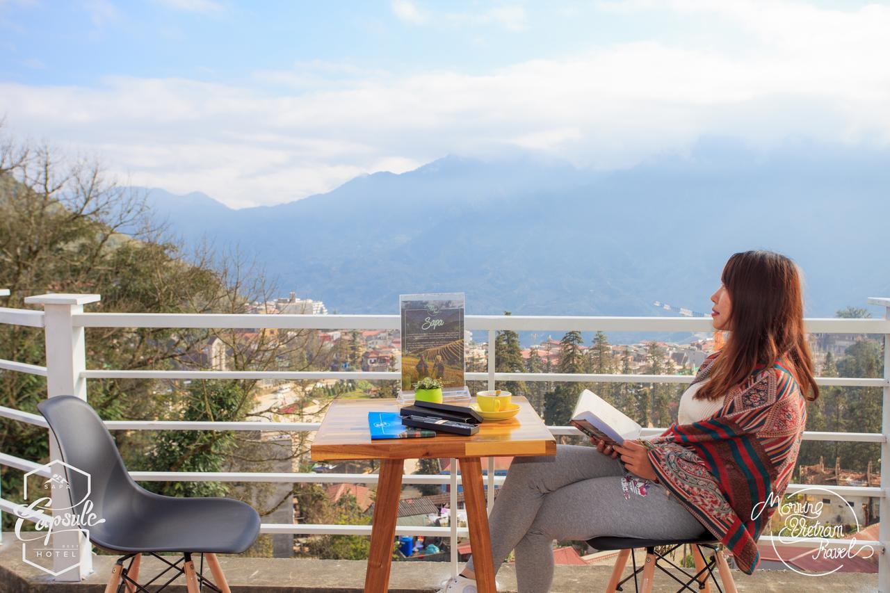Sapa Capsule Hotel Bagian luar foto