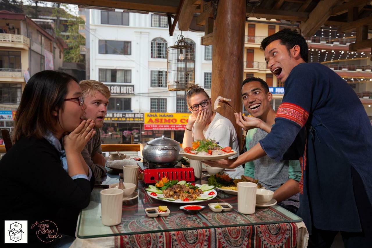Sapa Capsule Hotel Bagian luar foto
