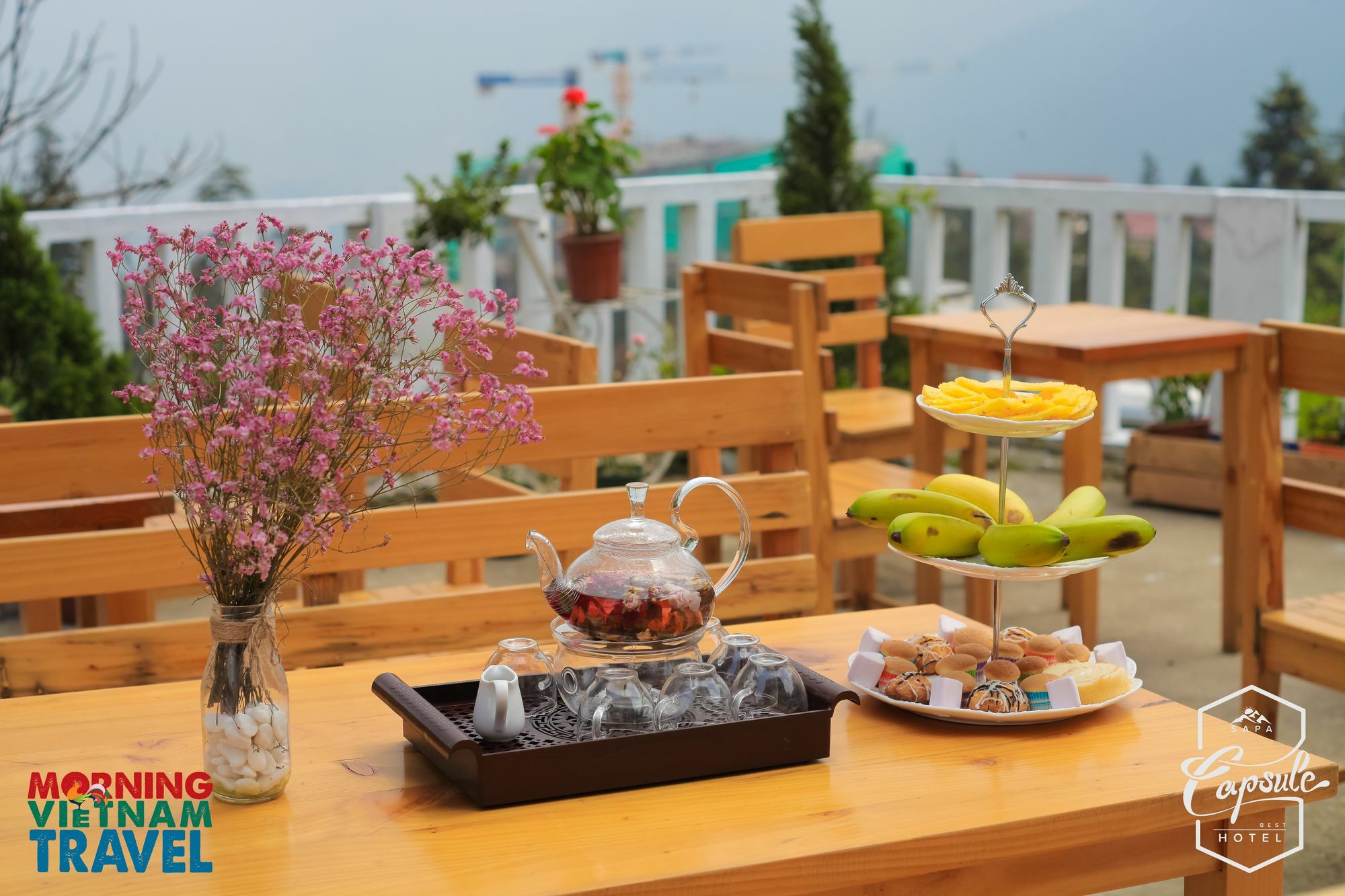 Sapa Capsule Hotel Bagian luar foto
